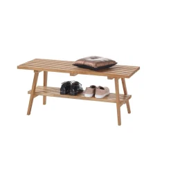 Ławka ALVAR 100 cm drewno dąb
