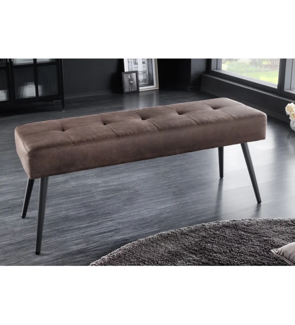Ławka BOUTIQUE 100 cm brąz