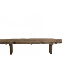 Ławka DEBER 190 cm drewno brązowe
