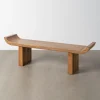 Ławka GALT 160 cm drewno mango naturalna