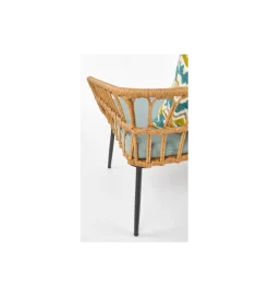 Ławka ogrodowa rattanowy GARDENA XL