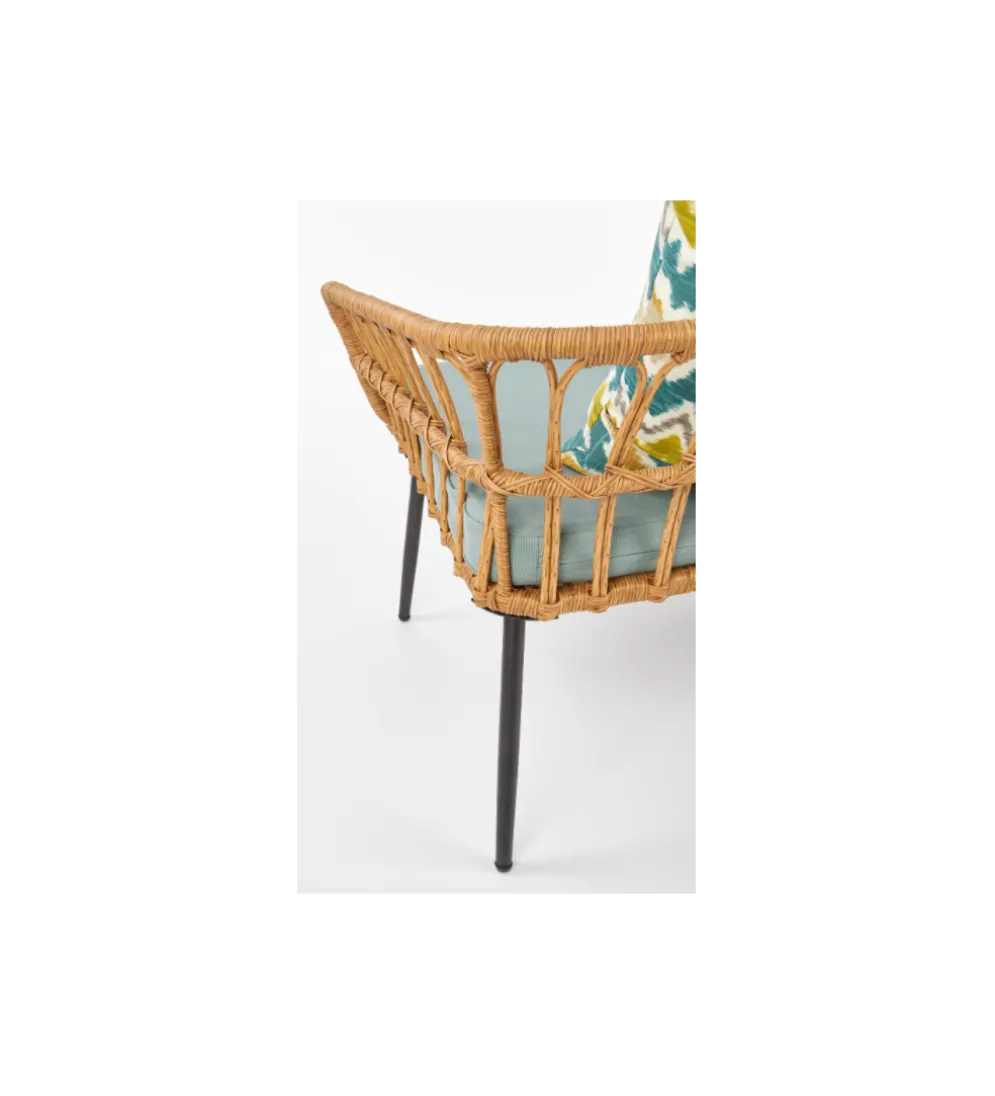 Ławka ogrodowa rattanowy GARDENA XL