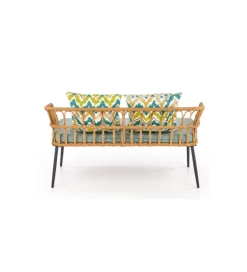 Ławka ogrodowa rattanowy GARDENA XL