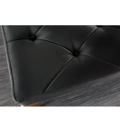 Ławka TRENTINO Modern Barock 172 cm czarna
