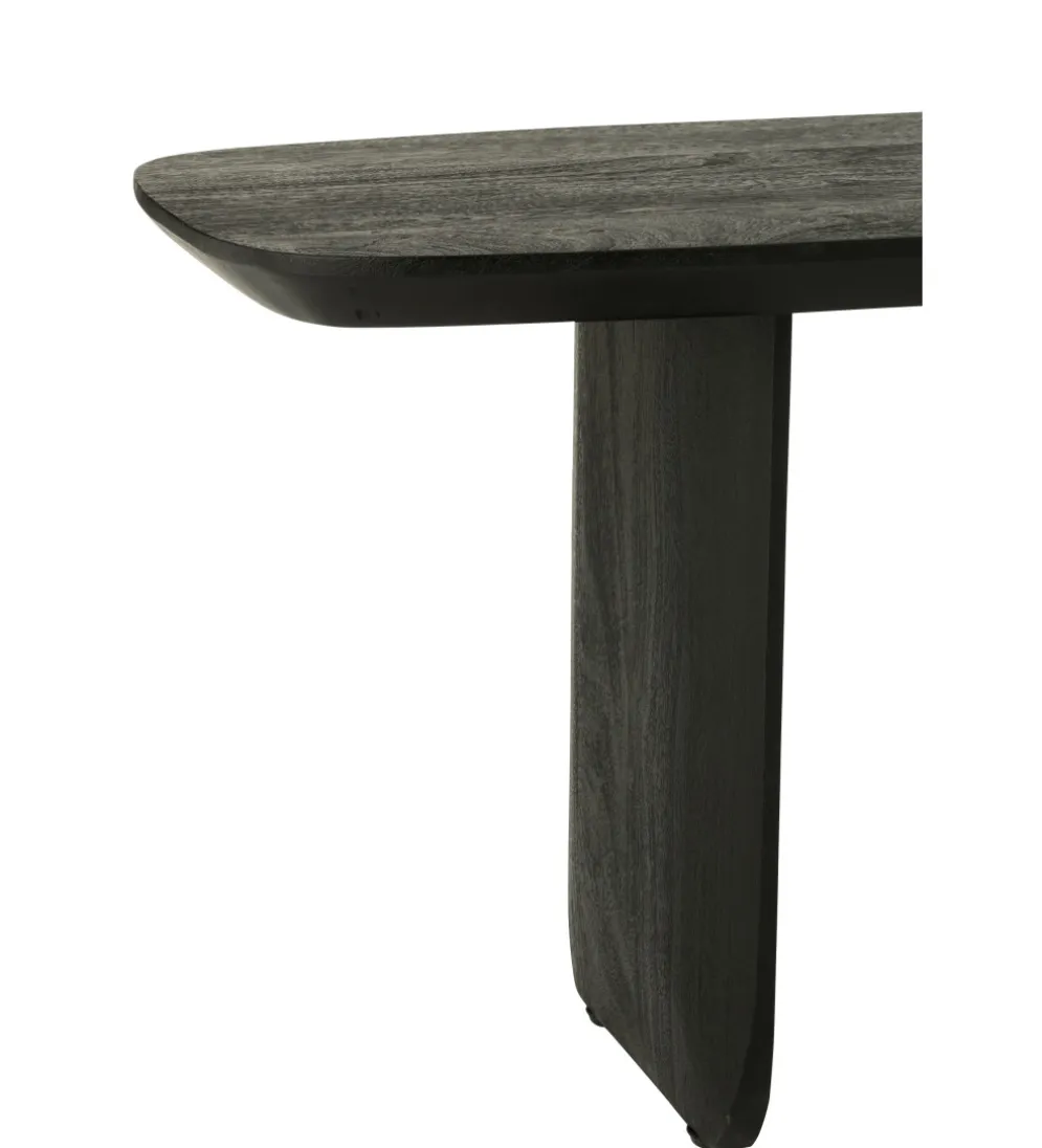 Ławka VIOLEN 190 cm drewno akacja czarna