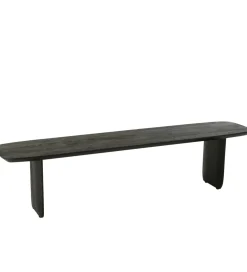 Ławka VIOLEN 190 cm drewno akacja czarna