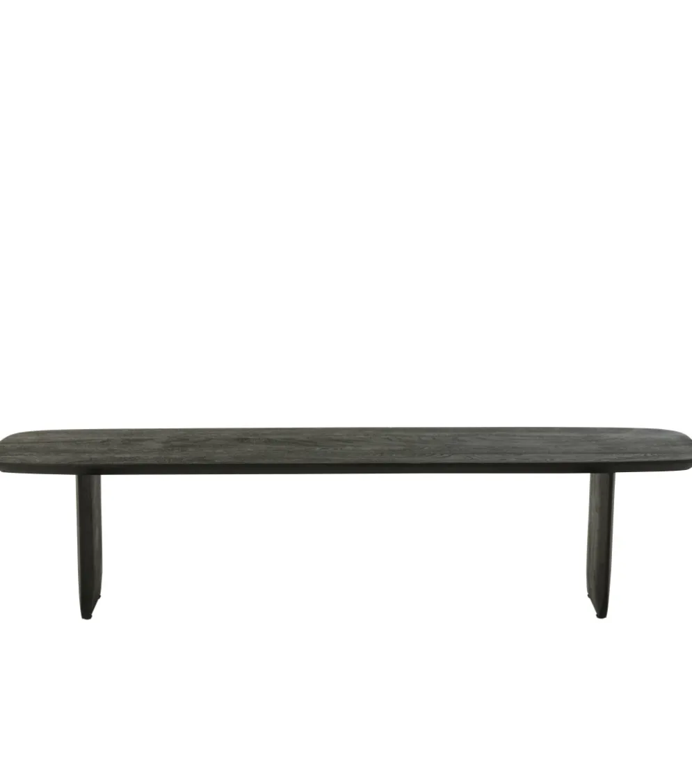 Ławka VIOLEN 190 cm drewno akacja czarna
