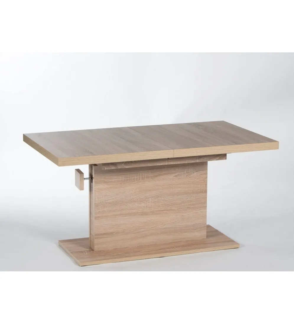 Ławo stół rozkładany MONACO 120 cm - 160 cm w kolorze dąb sonoma