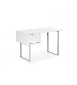 Biurko B30 120 cm biały chrom