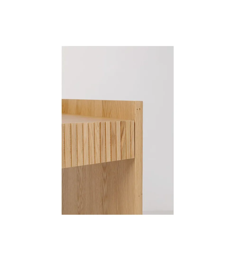 Biurko BRIGHTON 121 x 80 cm naturalny