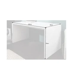 Biurko Fast Trade 120 cm białe