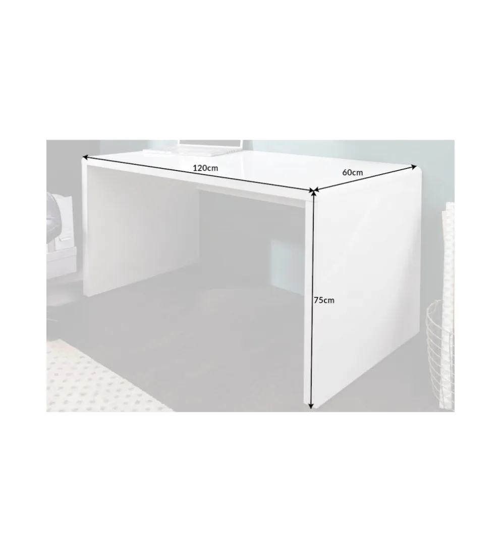 Biurko Fast Trade 120 cm białe