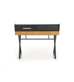 Biurko HERRERO 110 cm w optyce dębu złotego