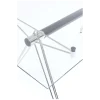 Biurko OFFICIA 160 x 80 cm szklane