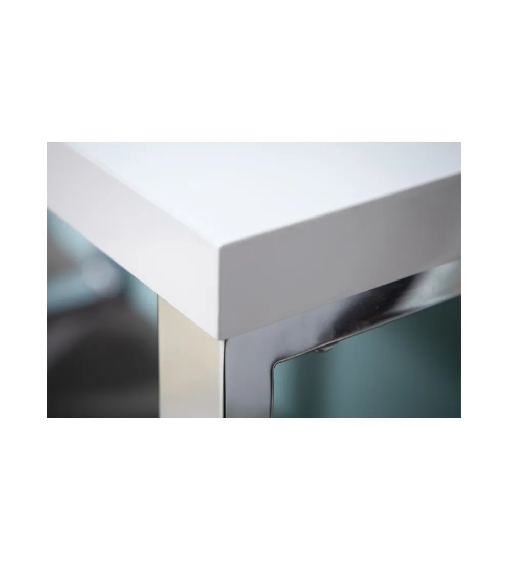 Biurko White Desk 120 cm białe