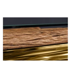 Blat do stołu MODERN BAROCK BARRACUDA 200 cm drewno teak