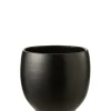 Donica YING 37 cm ceramika czarny