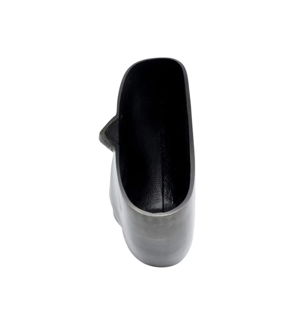 Doniczka Half face 31 cm antracytowy