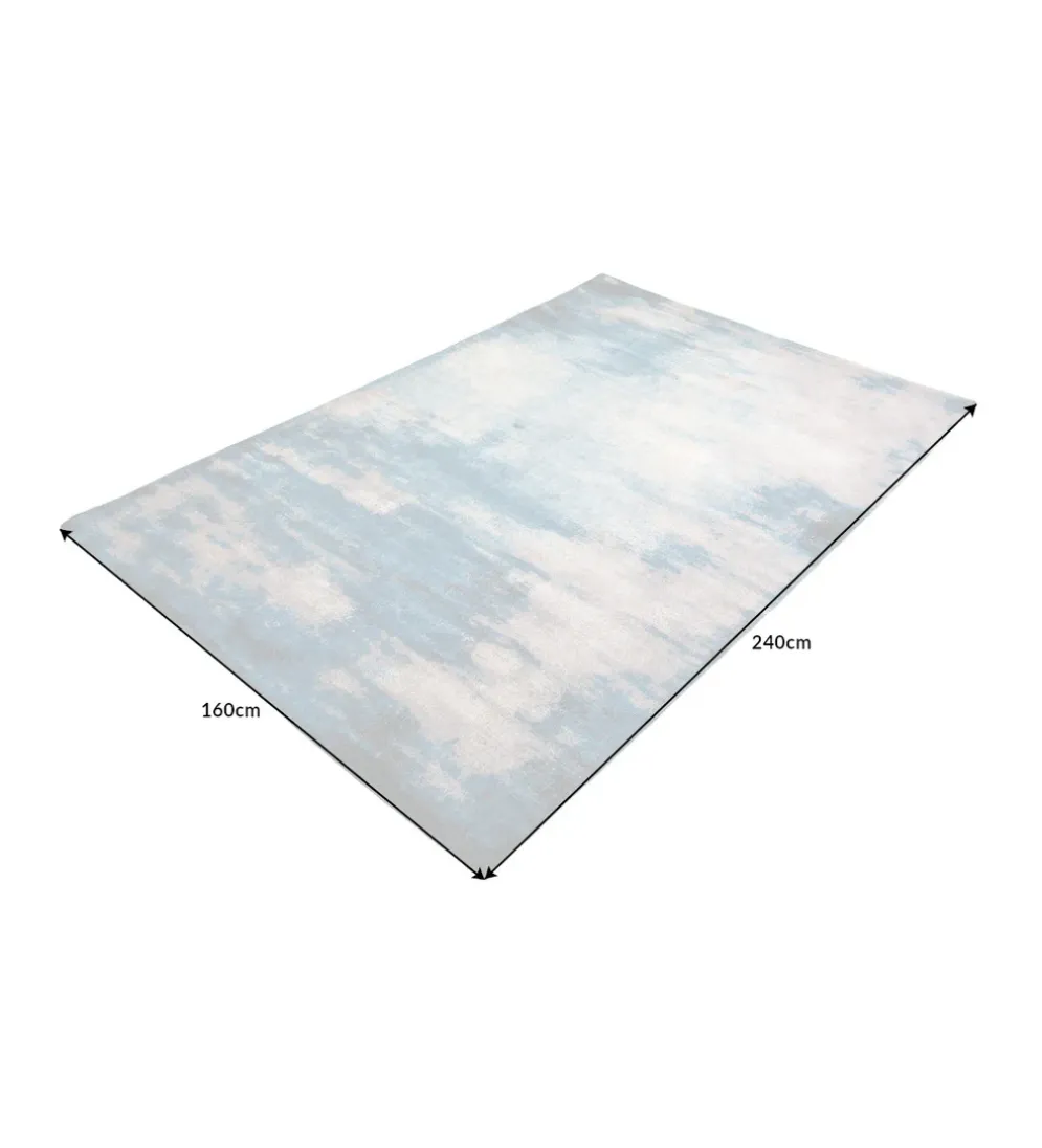 Dywan MARBLE 160 x 240 cm czarno złoty