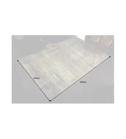 Dywan Modern Art 240 cm x 160 cm zielony beż