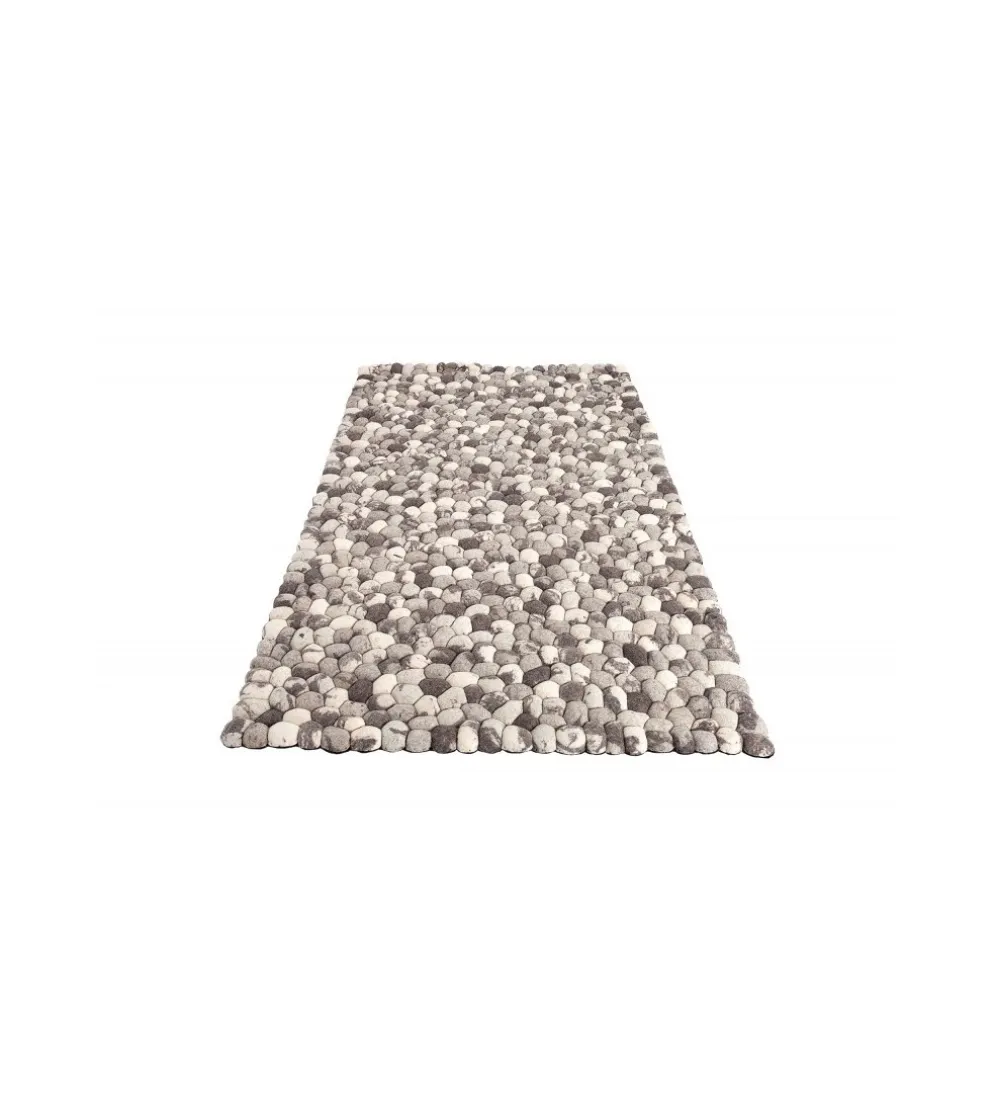 Dywan Organic 200 cm x 120 cm szary filcowy