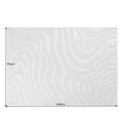 Dywan WAVE 170 x 240 cm szary