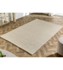 Dywan WOOL 160 x 240 cm beżowy