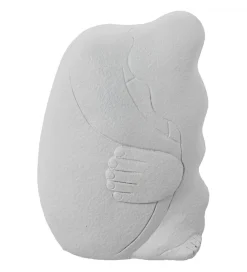 Figurka ABSTRACT 20 cm ceramika biała