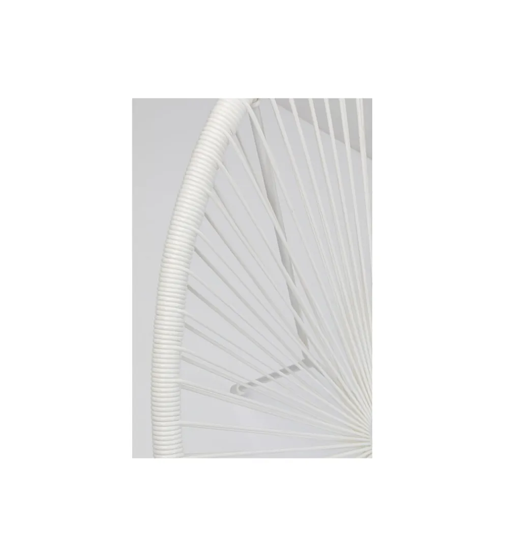 Fotel ACAPULCO 85 cm mono biały
