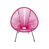 Fotel ACAPULCO 85 cm różowy