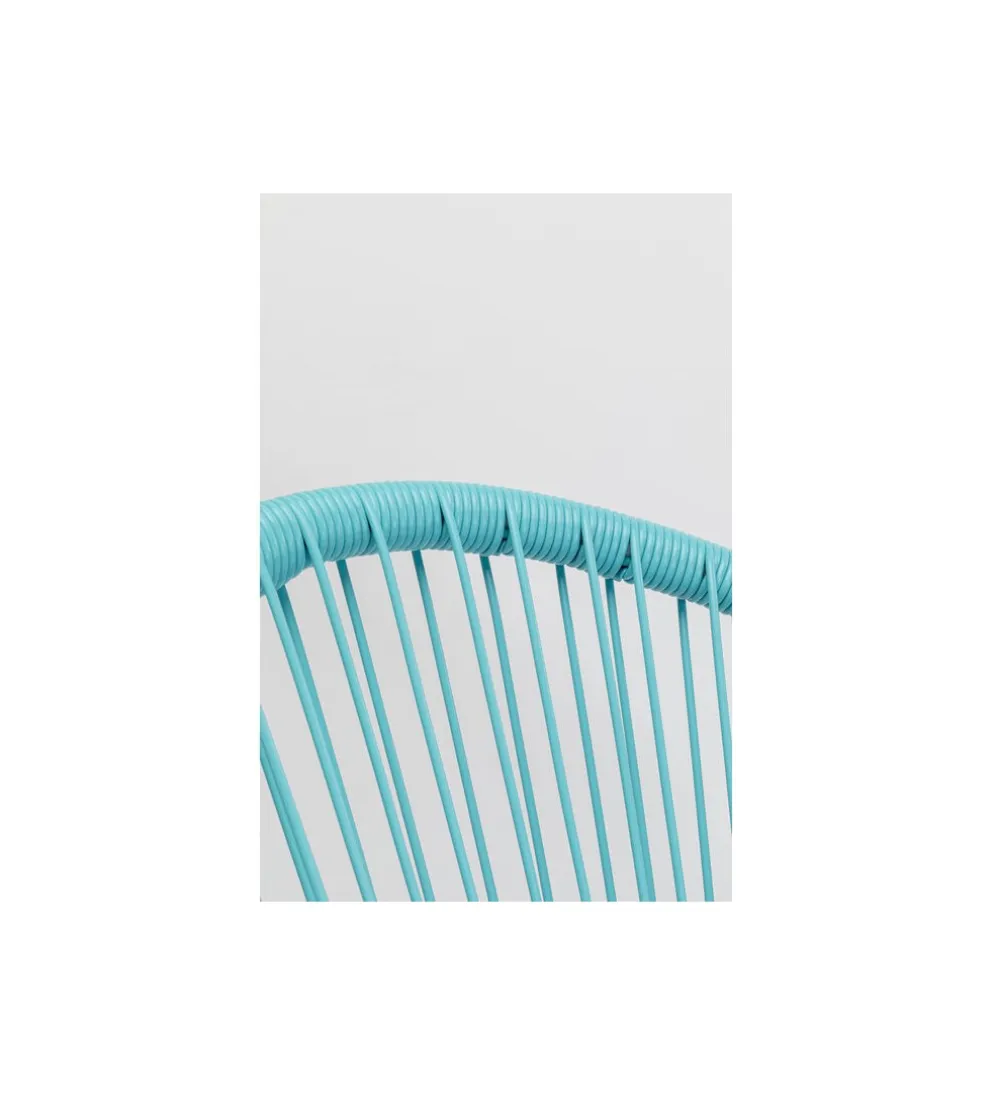 Fotel ACAPULCO 85 cm turkusowy