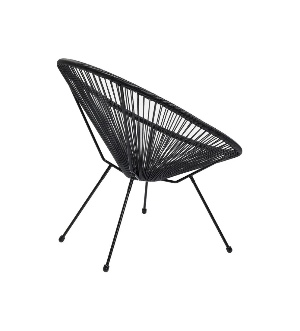 Fotel ACAPULCO MONO 85 cm czarny