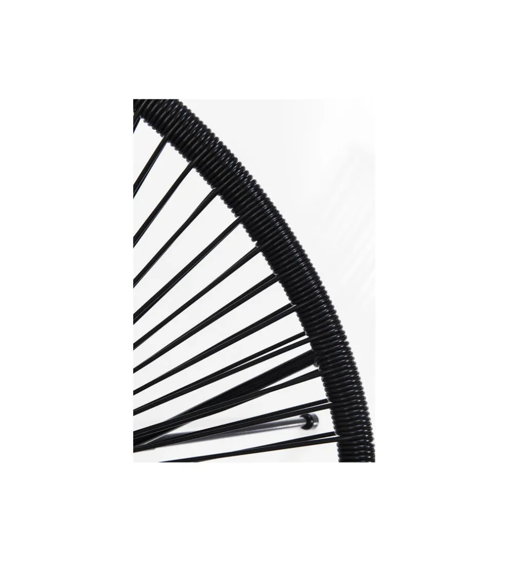 Fotel ACAPULCO MONO 85 cm czarny