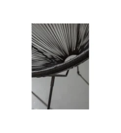 Fotel ACAPULCO MONO 85 cm czarny