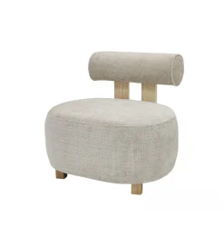 Fotel AKENEHI 70 cm beżowy