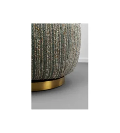 Fotel COUTURE STRIPES 70 cm niebieski