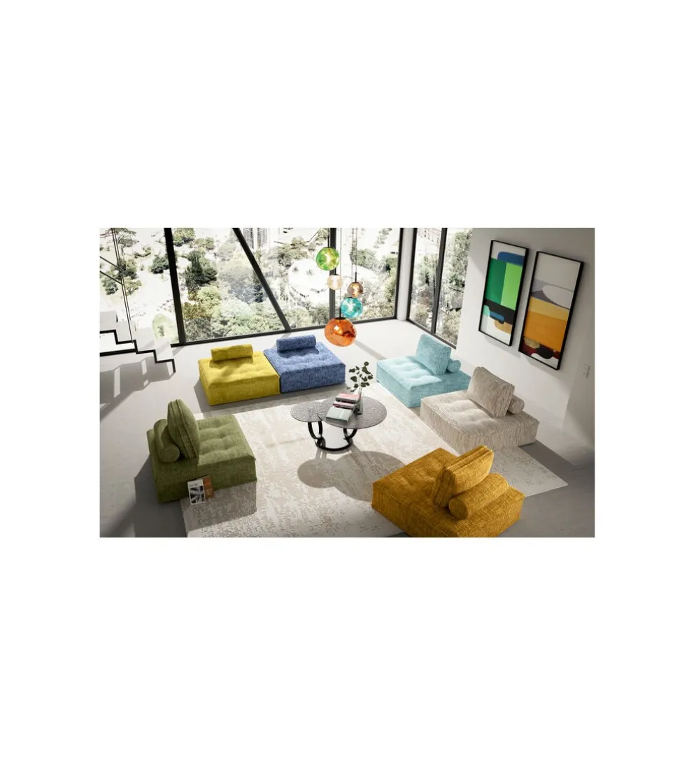 Fotel ELEMENT PORTOFINO 106 cm ciemnozielony