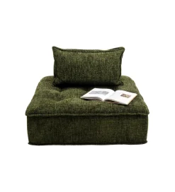Fotel ELEMENT PORTOFINO 106 cm ciemnozielony