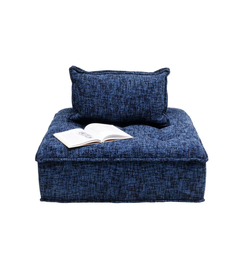 Fotel ELEMENT PORTOFINO 106 cm niebieski