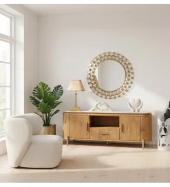 Fotel GOSTENMY 73 cm beżowy