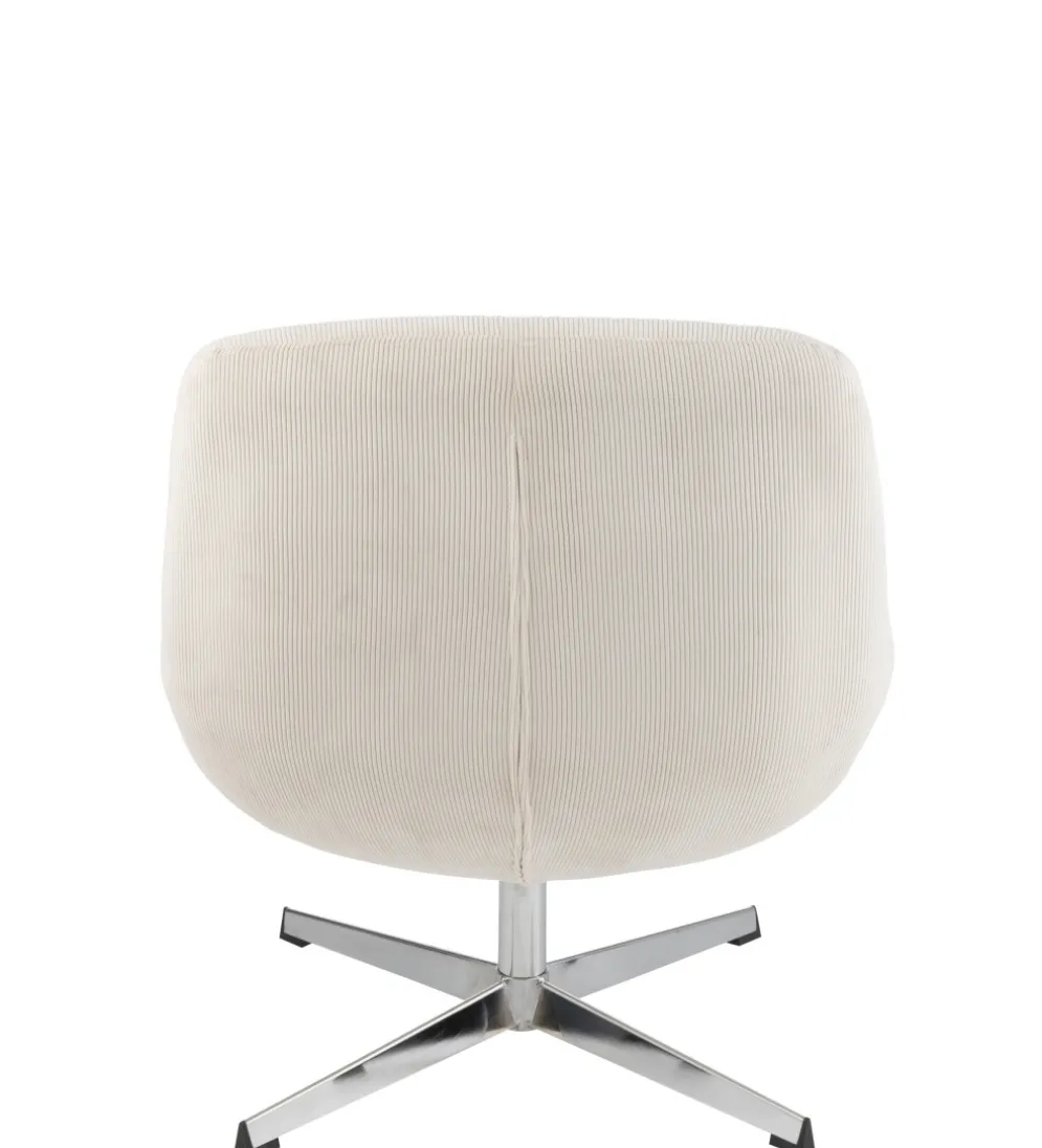 Fotel LOUNGERI 79 cm kremowe