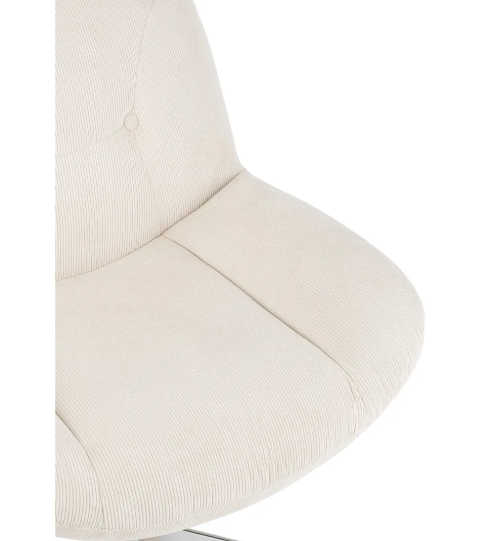 Fotel LOUNGERI 79 cm kremowe