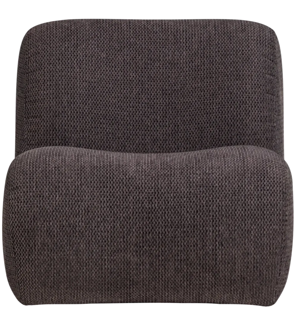 Fotel NOMU chenille antracytowy