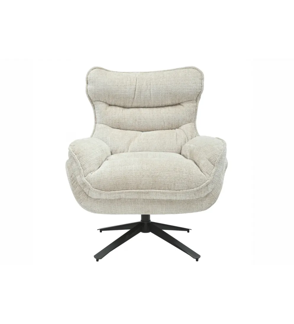 Fotel obrotowy CLOUD szampański beż