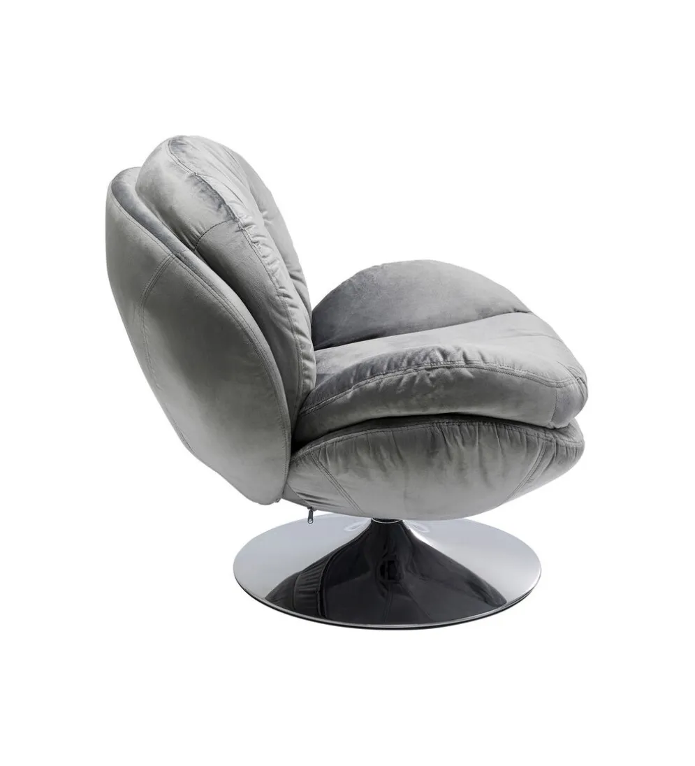 Fotel obrotowy COSY 86 cm szary