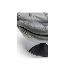 Fotel obrotowy COSY 86 cm szary