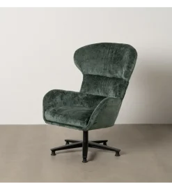 Fotel obrotowy REVOLVING 104 cm zielony