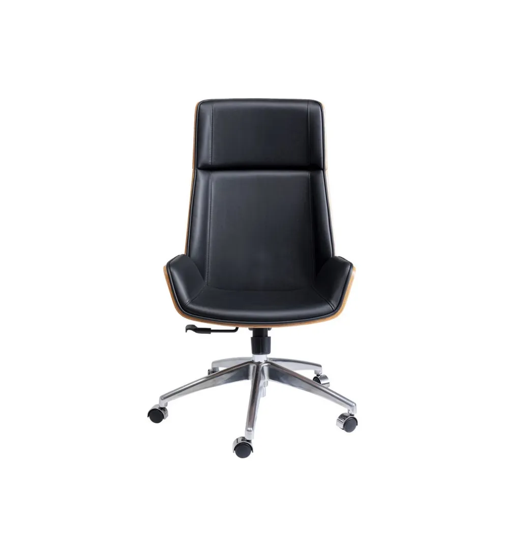 Fotel obrotowy ROUVEN 120 cm czarny