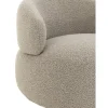 Fotel obrotowy Swivel II Bouclé  82 cm taupe