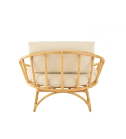 Fotel ogrodowy KILA 98 cm naturalny